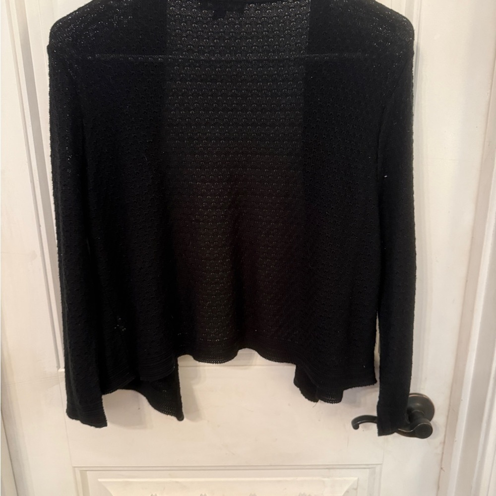 Notations Black Women's Cardigan Sweater - Picture 4 of 11